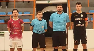 Jorge Martín Carrasco, árbitro de Tercera División de fútbol sala