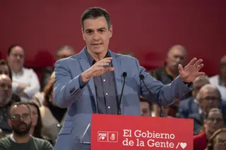 El secretario general del PSOE y presidente del Gobierno, Pedro Sánchez, imagen de archivo. Europa Press