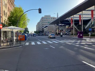 Paseo de la Estación. Foto de archivo
