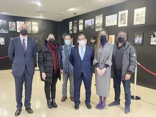 Inauguración Expo Hermandad Cristo Amor y paz, CC El Tormes 2