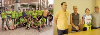 El Ayuntamiento recibe al corredor Alfredo Corralero
