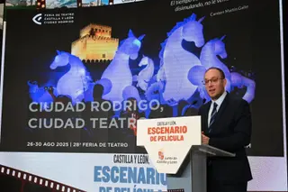 Marcos Iglesias presenta en FITUR 'Ciudad Rodrigo, Ciudad Teatro'