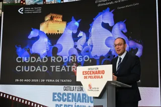 Marcos Iglesias presenta en FITUR 'Ciudad Rodrigo, Ciudad Teatro'