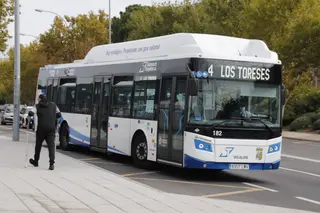 Autobús urbano de Salamanca | Foto de archivo