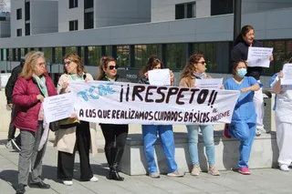 Concentración TCAE en el hospital de Salamanca