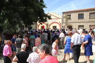 Fiestas en Lumbrales: procesión