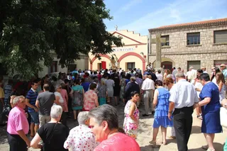 Fiestas en Lumbrales: procesión