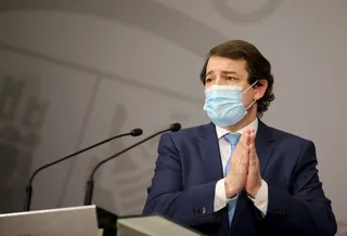 El presidente de la Junta de Castilla y León, Alfonso Fernández Mañueco