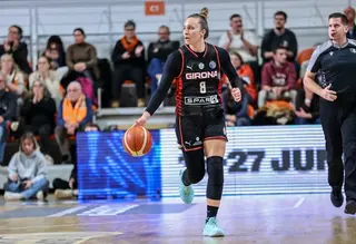 Marta Canella, en su etapa en Girona.