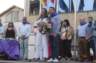 Inicio de las fiestas de San Cristóbal de la Cuesta