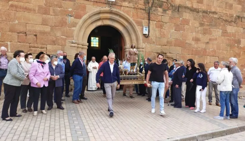 Procesión de San Isidro en Villoruela