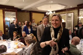 Isabel Blanco y García Carbayo participan en un encuentro con personas mayores de la ciudad | Andrea Mateos
