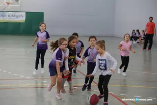 Imagen de una jornada anterior del Pequebasket.