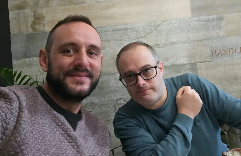 Mario Sánchez Y Cristian Sánchez Serán Hombres De Musgo En Béjar