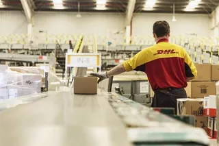 Empresa de paquetería DHL. Foto EP