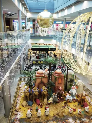 Navidad en el centro comercial El Tormes