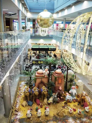 Navidad en el centro comercial El Tormes