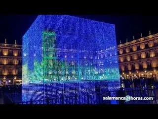 Regalo en la Plaza Mayor de Salamanca.