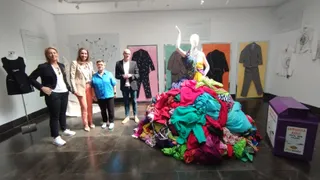 Exposición 'ReciclArte' en Santa Marta
