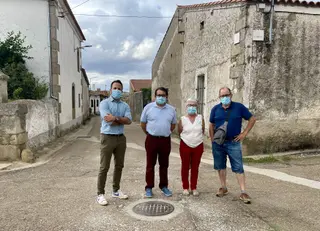 Carlos Fernández Chanca, Juan Luis Cepa Álvarez, Rosa Baz Marcos y Fernando Marcos