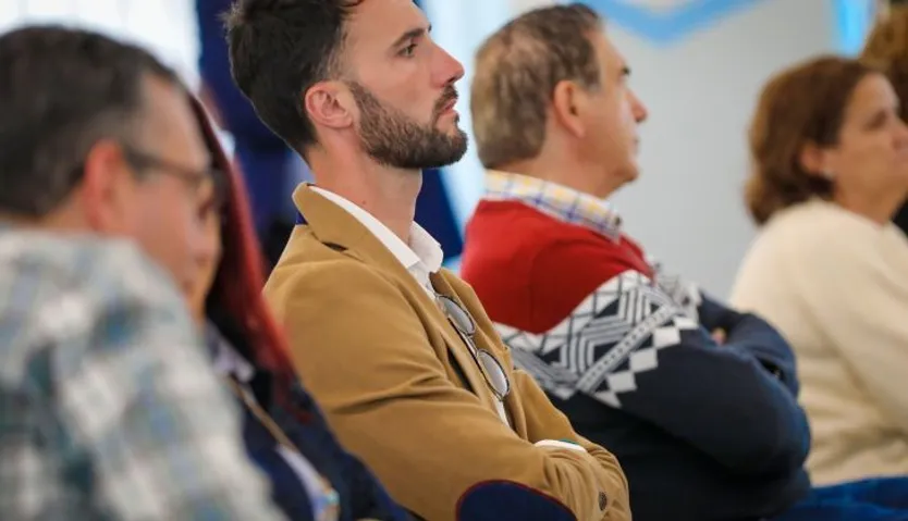 Carlos Pedraz, alcalde de Lumbrales en la presentación de los candidatos del PP al alfoz Foto Luis Cotobal_728x418