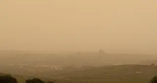 Segundo día de calima en Salamanca (3)