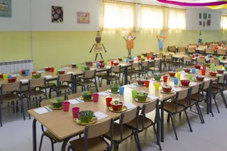 Comedor escolar. Foto EP