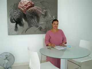 María Cruz Gacho, concejal del Ayuntamiento de Santa Marta