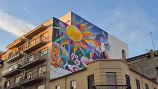 Mural de Murfin en el Barrio del Oeste