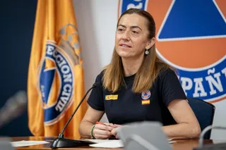 La directora general de Protección Civil y Emergencias, Virgina Barcones, informa sobre la evolución de los grandes incendios forestales que se mantienen aún activos y sobre el desarrollo del Comité Estatal de Coordinación (CECOD) | A. Pérez Meca - Europa Press