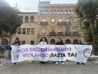 La manifestación convocada por los Estudiantes de Salamanca