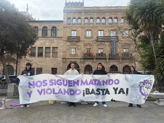 La manifestación convocada por los Estudiantes de Salamanca