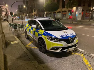 Policía Local en Salamanca. Foto S24H