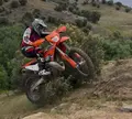 El piloto salmantino Álvaro García en un entrenamiento. 