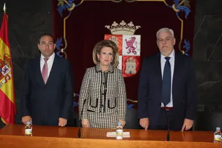Presentación del gerente de salud de área de Salamanca, Luis Alberto Álvarez