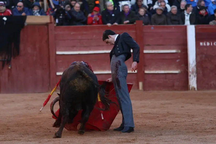 El Mene en el festival taurino del Sábado en el Carnaval del Toro 2026 de Ciudad Rodrigo