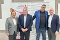 El presidente de Hostelería Charra, Fernando Castillo Rodríguez, en un acto de colaboración con la entidad y la Escuela de Hostelería con Vox Salamanca | Imagen Vox Salamanca