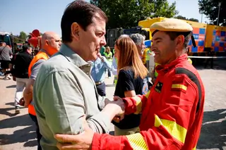 La Junta se personará como acusación por el incendio de Ávila y activará esta semana las labores de recuperación