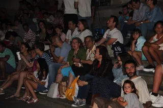 Cine al aire libre organizado por Caja Rural