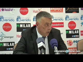 Rueda de prensa tras el Perfumerías Avenida - UNI Girona