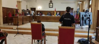 Imagen del juicio por un tiroteo en Béjar Audiencia Provincial