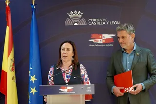 Rosa Rubio en Las Cortes. Foto ICAL Eduardo Margareto