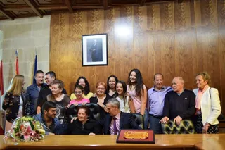 Homenaje a la más longeva del lugar