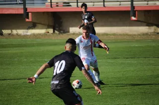 Un momento del partido. | CULTURAL LEONESA