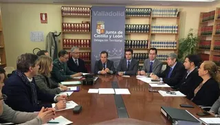 El delegado territorial visita Castroverde de Cerrato