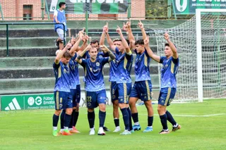 Unionistas dedica el primer gol de su temporada a la extinta Unión Deportiva Salamanca FOTO UNIONISTAS CF