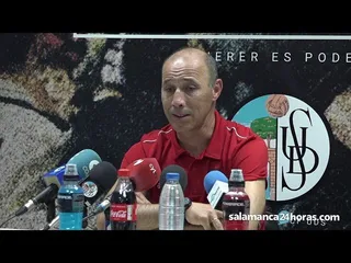 Rueda de prensa de Antonio Calderón tras el Salamanca CF UDS 2-1 Internacional
