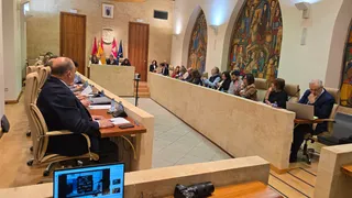 La Corporación Municipal del Ayto de Salamanca en un pleno en diciembre de 2025