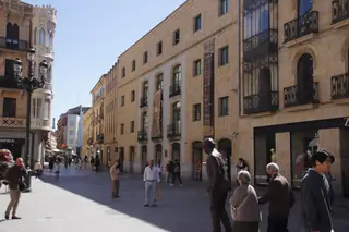 Fachada del teatro Liceo. Foto de archivo