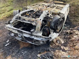 Coche quemado A 66 (10)